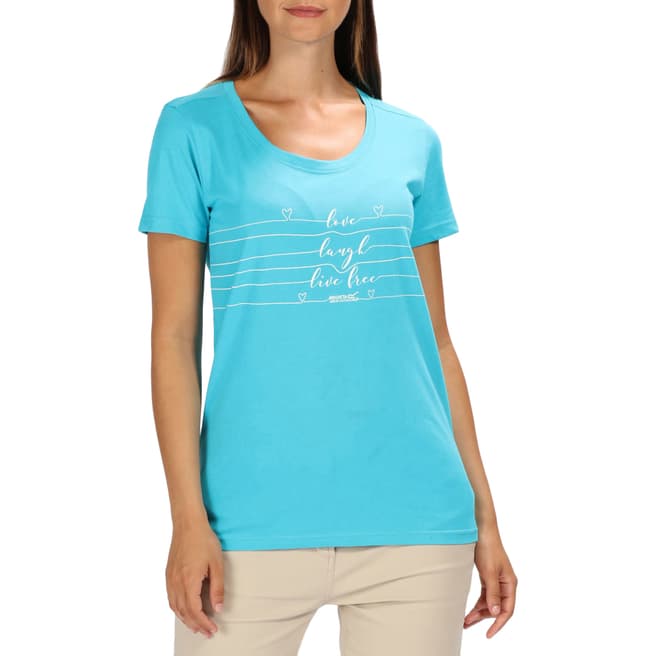 Regatta Azure Blue Filandra III T-Shirt