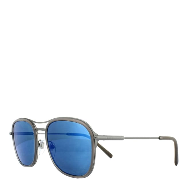 Bvlgari Unisex Silver / Blue Bvlgari Sunglasses 56mm
