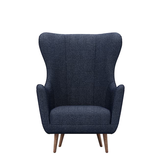 sofa.com Louis Armchair in Ink Chunky Weave