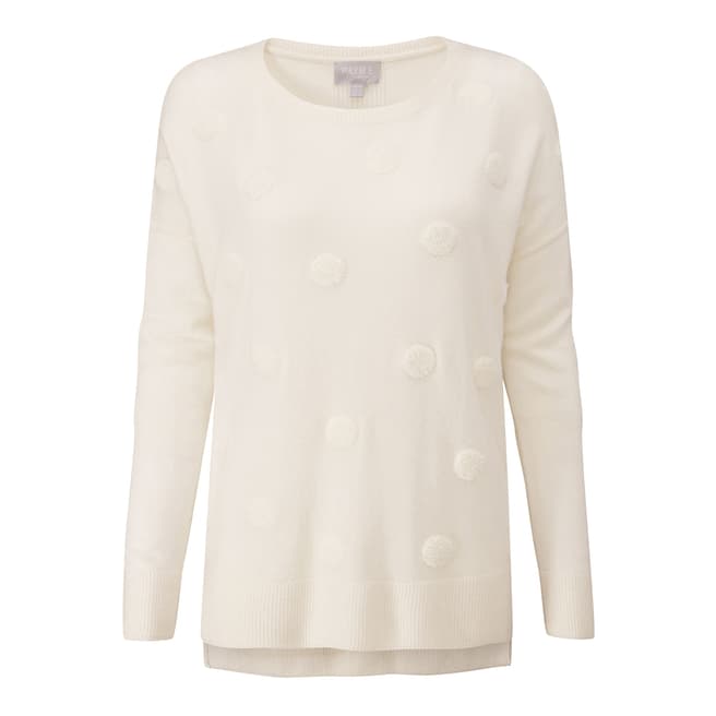 Pure Collection Toccato Relaxed Wool/ Cashmere Blend Sweater