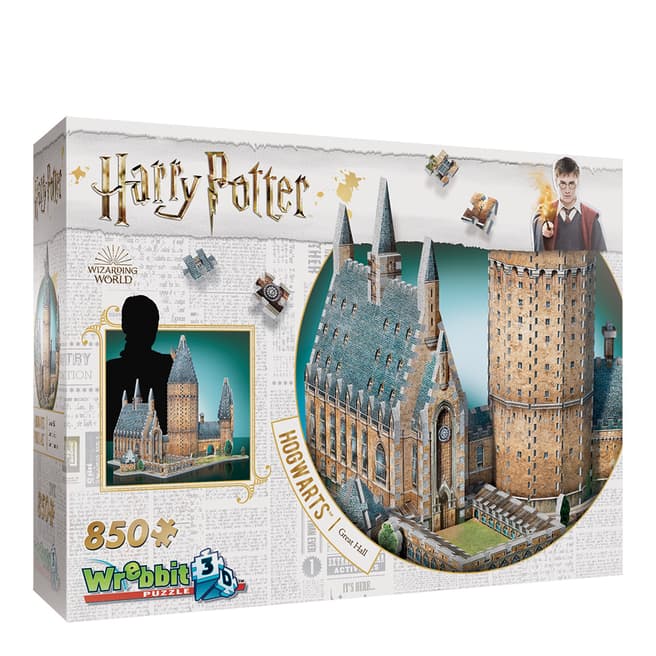 Coiledspring Games Harry Potter Hogwarts Great Hall 3D Puzzle