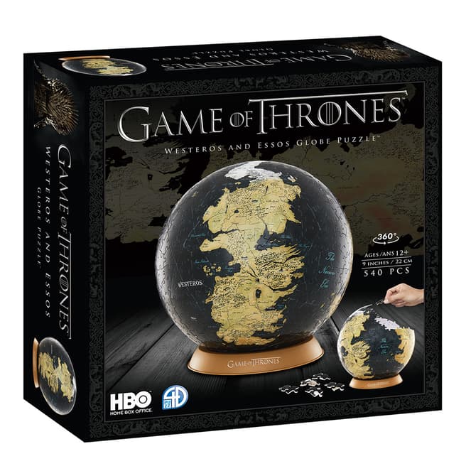 Coiledspring Games Game of Thrones 9" Globe 3D Puzzle (540pc)