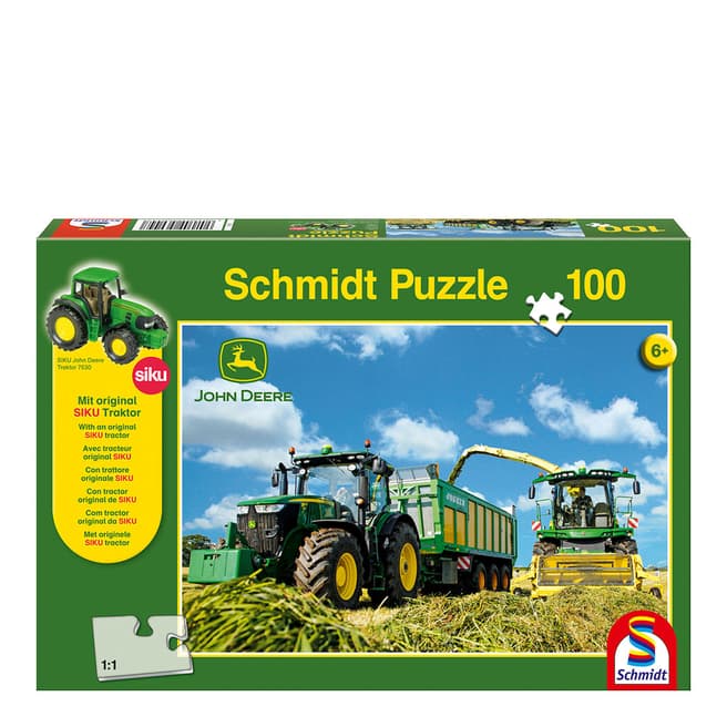 Coiledspring Games John Deere 7310R Tractor with 8600i Harvester Puzzle (100pc)