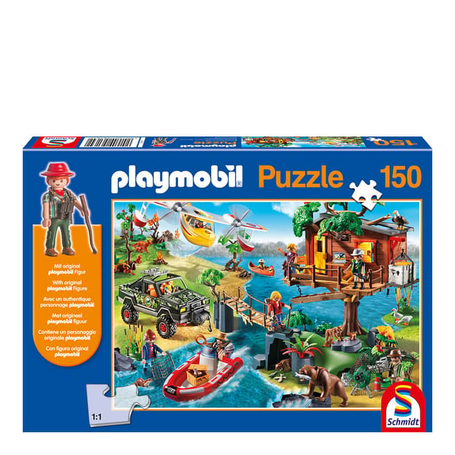 Playmobil Playmobil Tree House Puzzle With Figure (150pc)