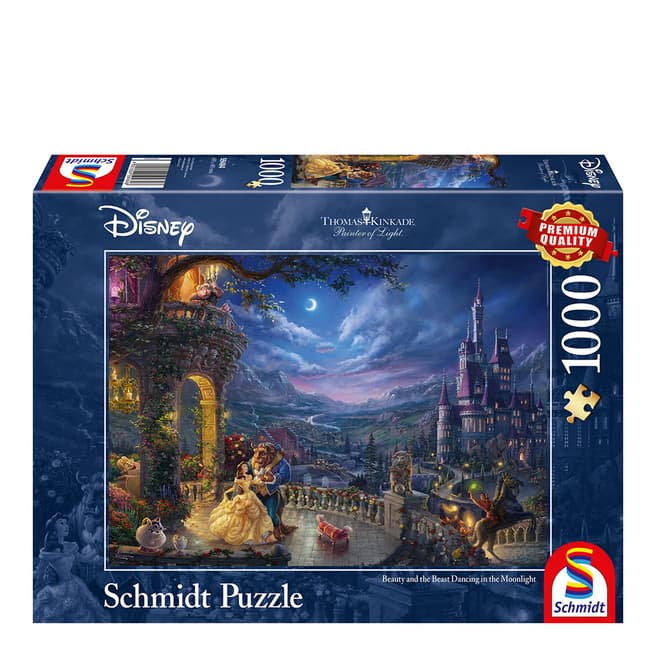 Disney Thomas Kinkade Beauty & the Beast Puzzle(1000pc)