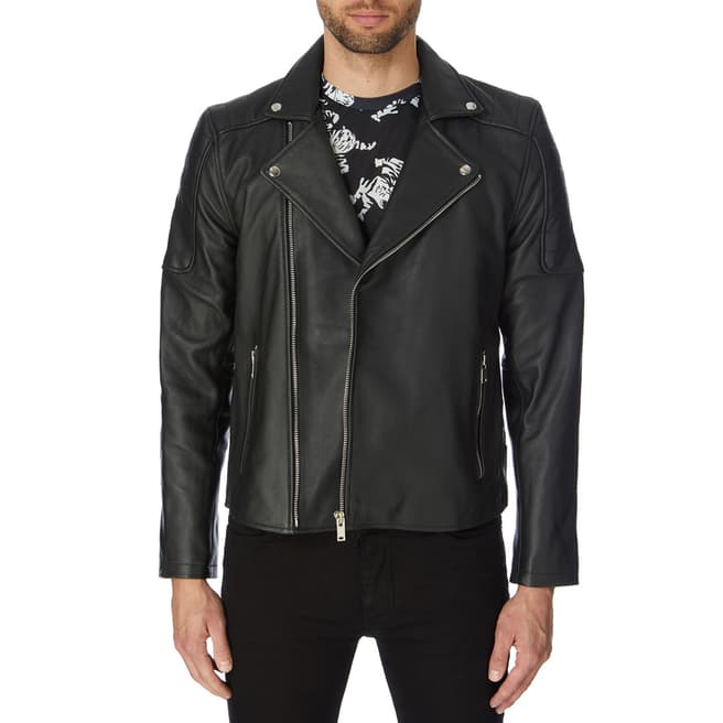 Bolongaro Trevor Black Leather Elliot Jacket