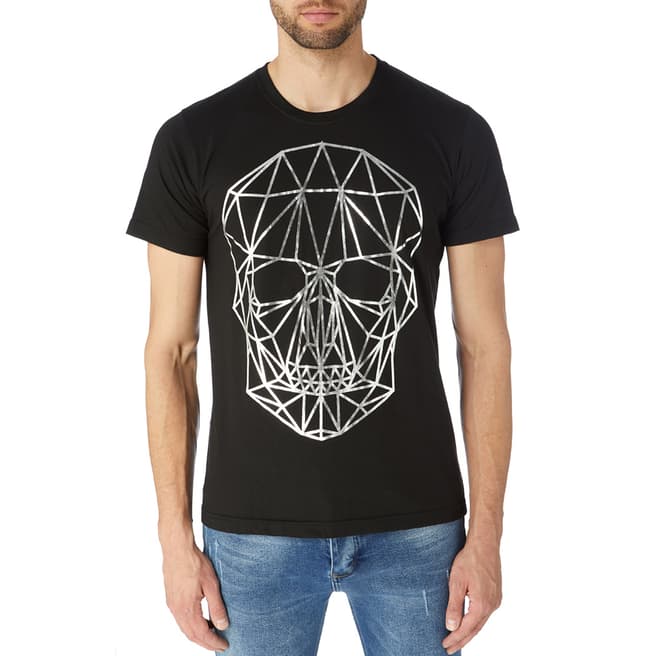 Bolongaro Trevor Black Geo Skull T-Shirt