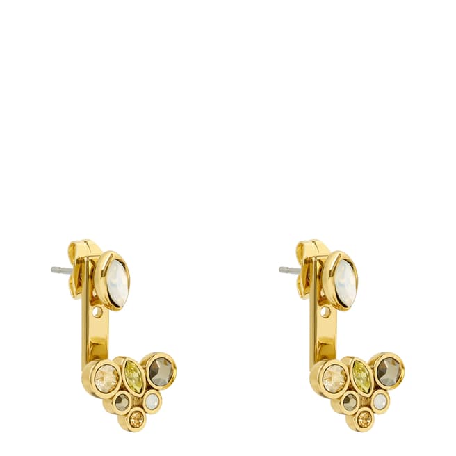 Adore by Swarovski® Gold Plated Mixed Crystal Earring Jacket