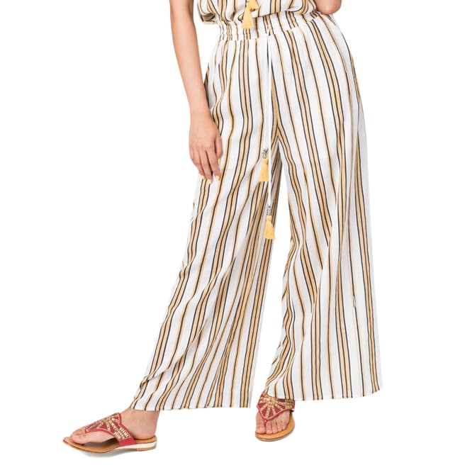 Pia Rossini Yellow Lewes Trousers