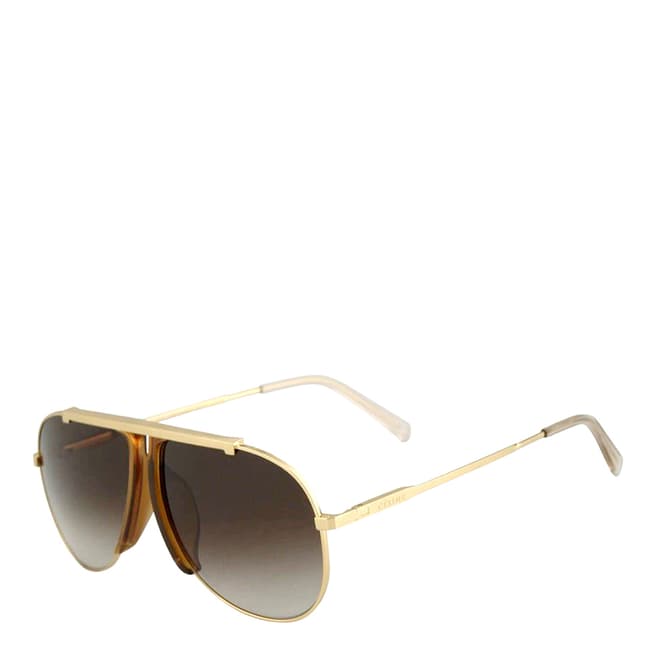 Celine Women's Gold/Silver Sunglasses 62mm