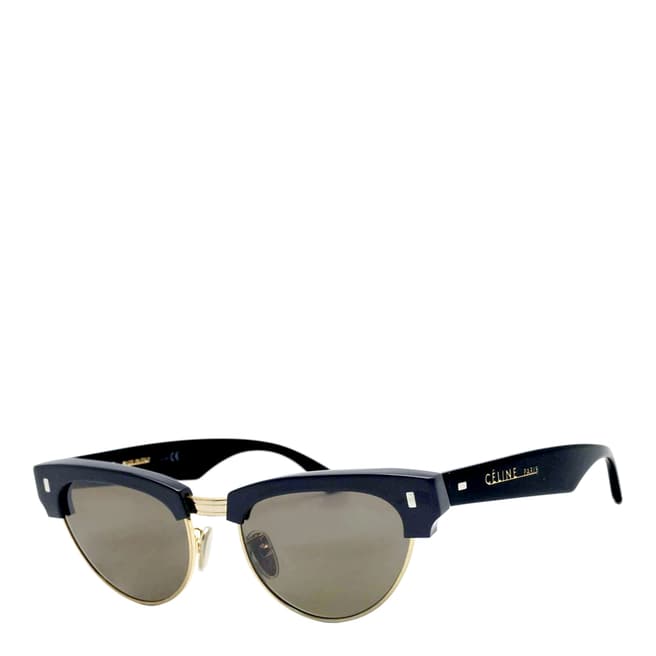 Celine Women's Black/Gold Sunglasses 51mm