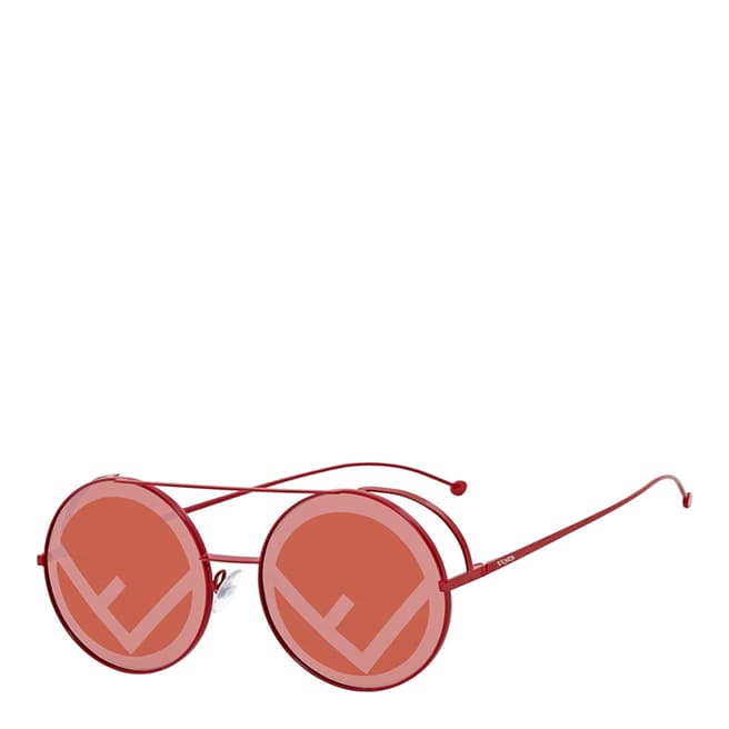 Fendi Women's Red Sunglasses 49mm