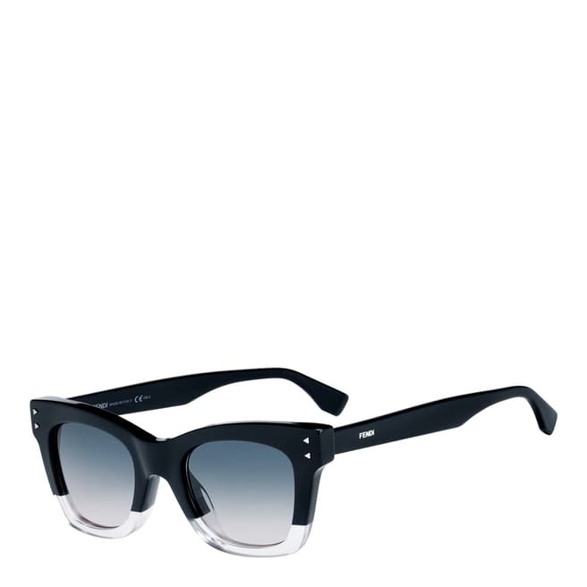 Fendi Women's Black/Pink Sunglasses 51mm