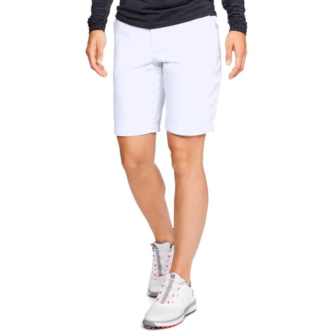 Under Armour White Links Shorts