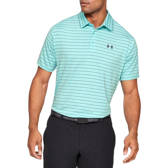 Under Armour Turquoise Playoff Polo 2.0