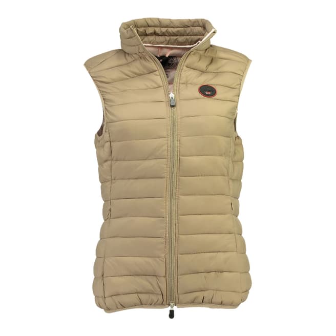 Geographical Norway Taupe Vafne Basic Gilet