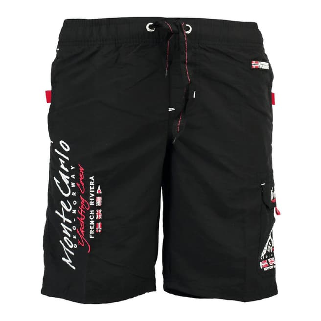 Geographical Norway Black Quaractere Assor A Swim Shorts