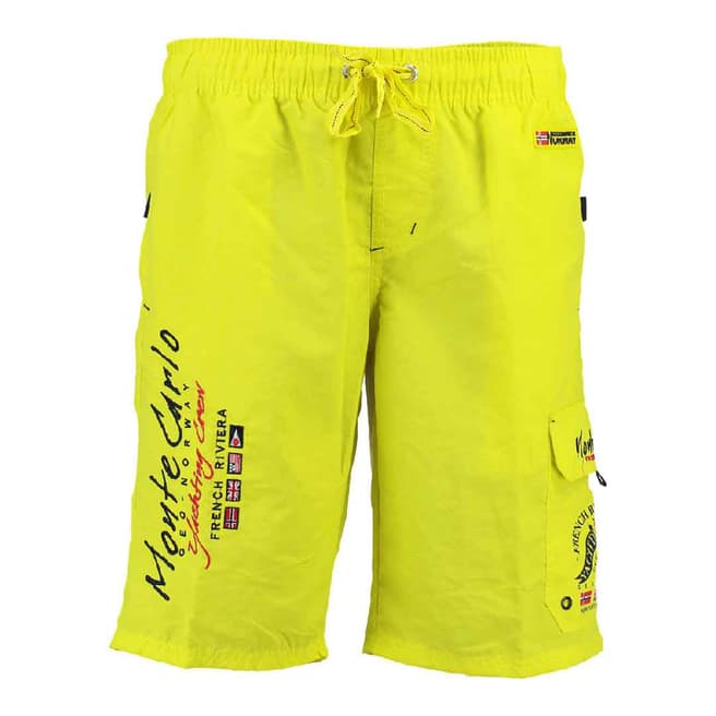 Geographical Norway Flashy Yellow Quaractere Assor A Swim Shorts
