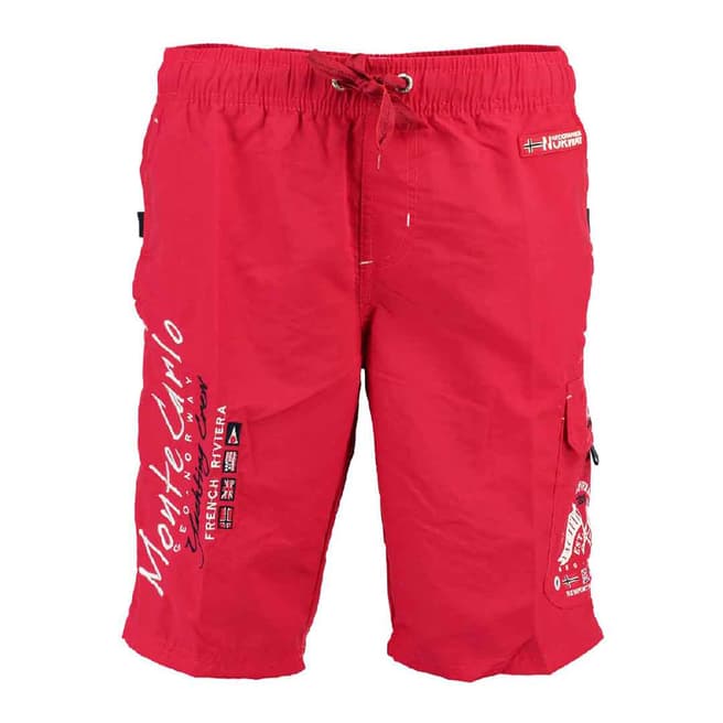Geographical Norway Red Quaractere Assor A Swim Shorts