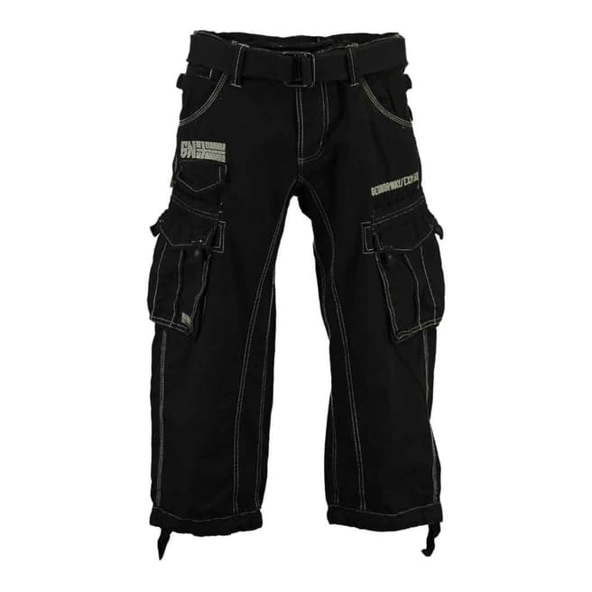 Geographical Norway Black Panoramique 3/4 Basic Trousers
