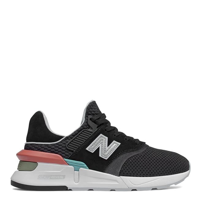 New Balance Black & Multi 997 Sneaker