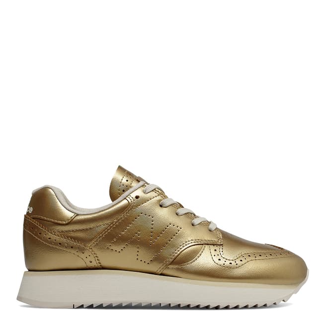 New Balance Gold 520 Rip Sole Platform Sneaker