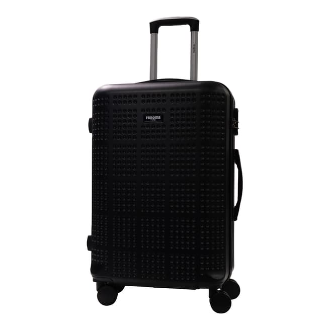 Renoma Black 8 Wheel Jenkins Suitcase 70cm