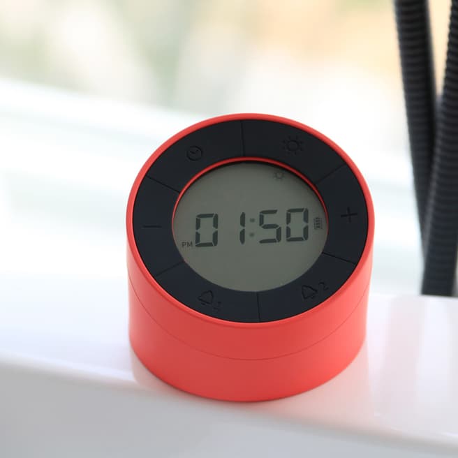 Gingko Red The Edge Light Alarm Clock