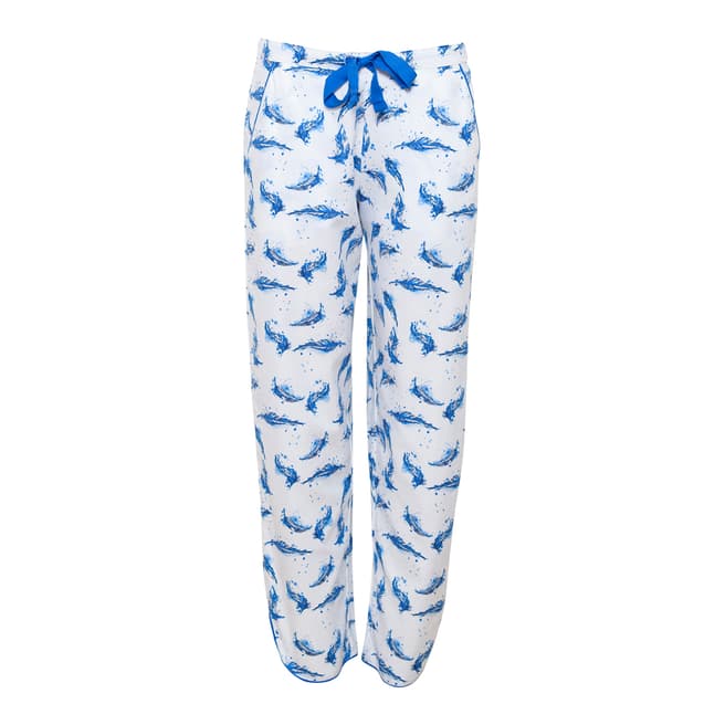 Cyberjammies Amelia Woven Feather Print Pyjama Pant
