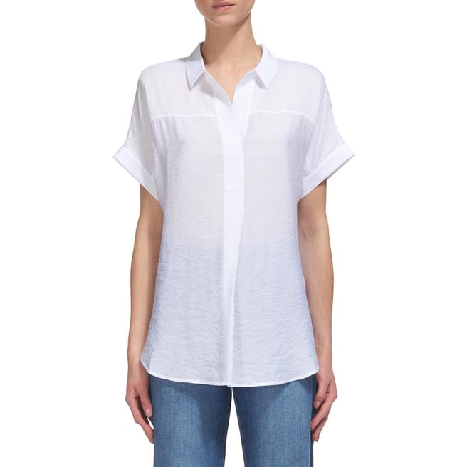 WHISTLES White Ellen Casual Shirt