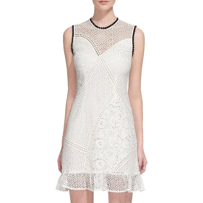 WHISTLES White Cassie Lace Dress