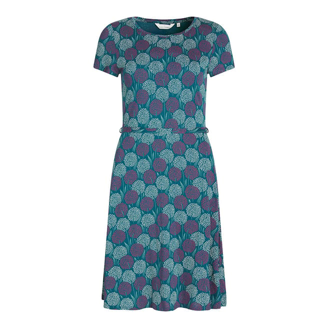 Seasalt Blue Overprinting Dress