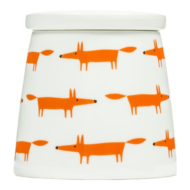 Scion Ceramic & Orange Mr Fox Small Storage Jar