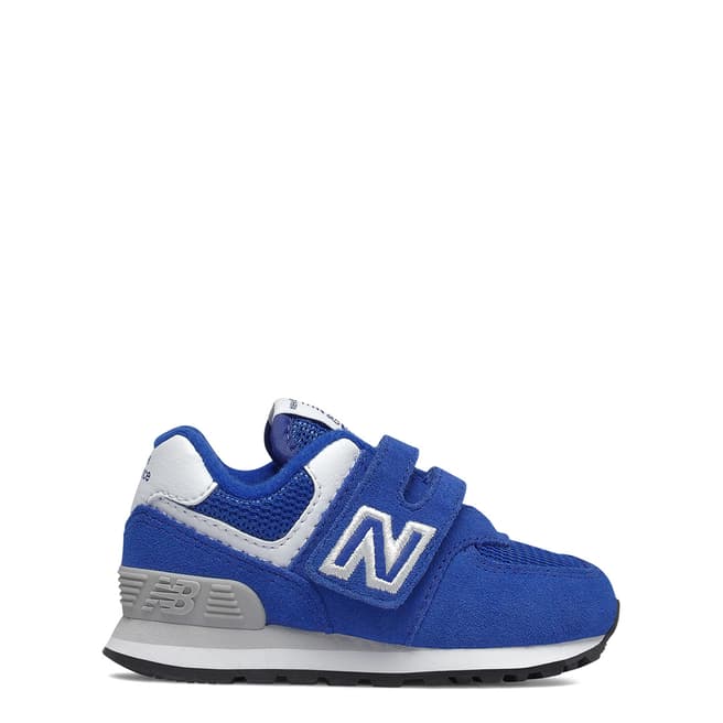 New Balance Baby Blue Suede Trainer