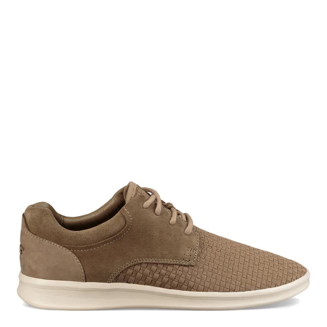 UGG Taupe Hepner Woven Sneakers