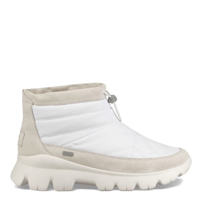 UGG White Sneaker Centara Ankle Boot 