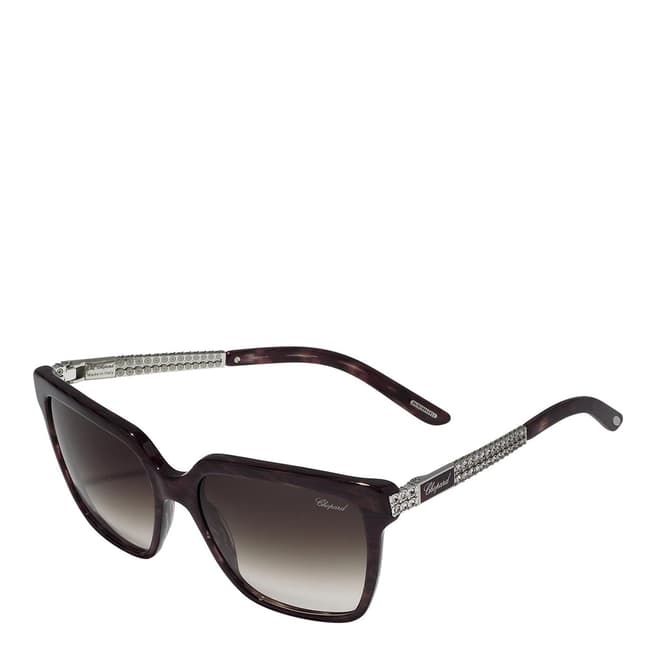 Chopard Men's Purple Chopard Square Sunglasses 56mm