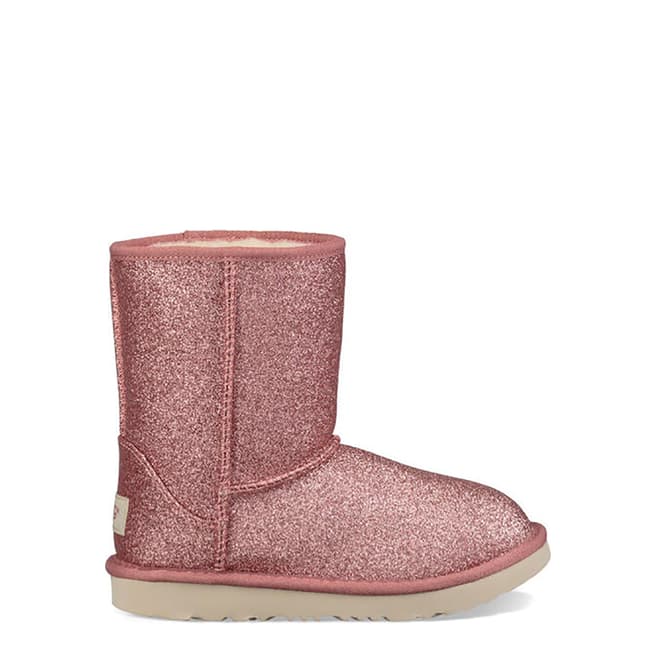 UGG Pink Short II Glitter Boot