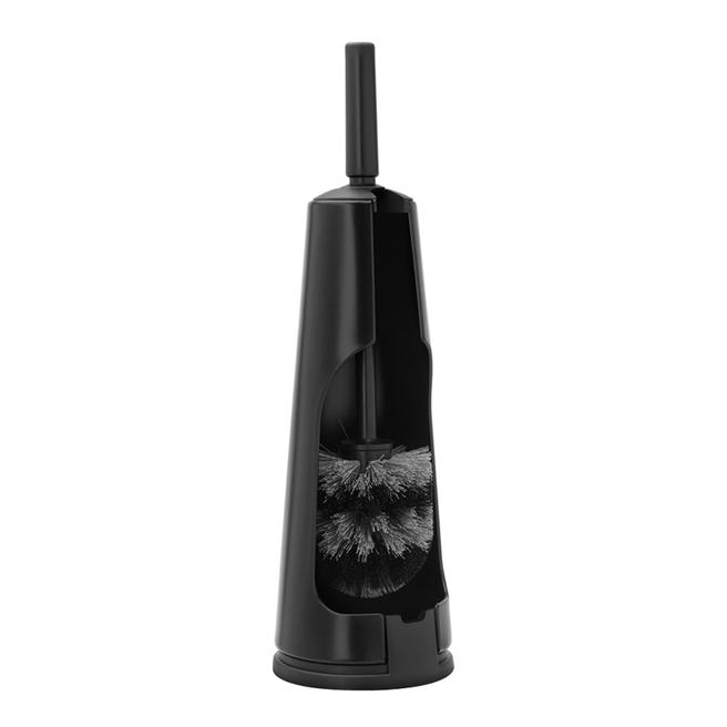 Brabantia ReNew Toilet Brush & Holder, Matte Black