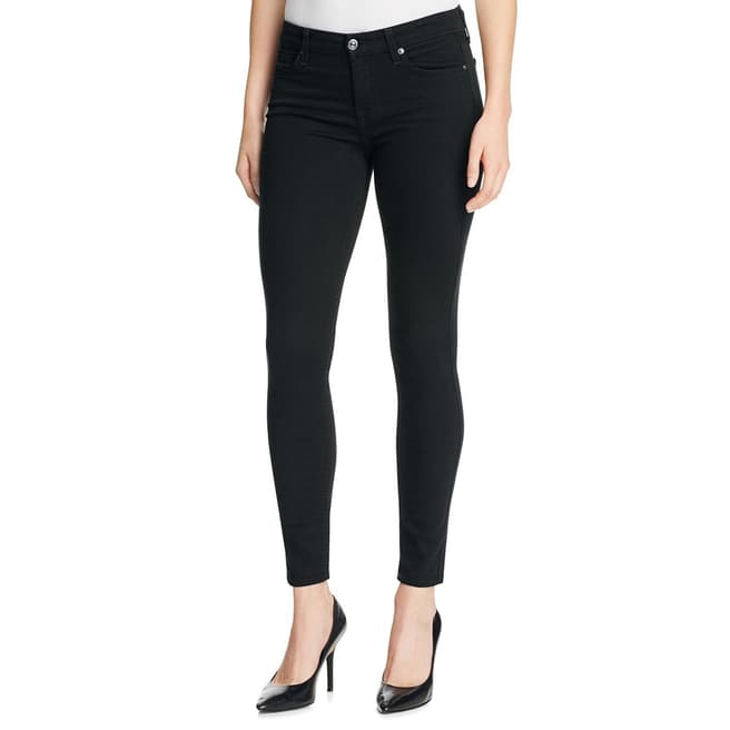 7 For All Mankind Black The Skinny Stretch Jeans