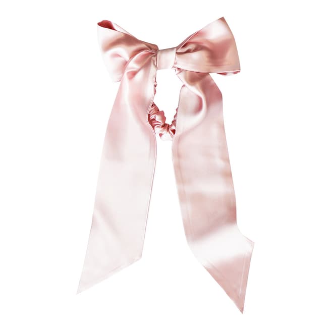 Slip Silk Ribbon & Scrunchie Set, Pink