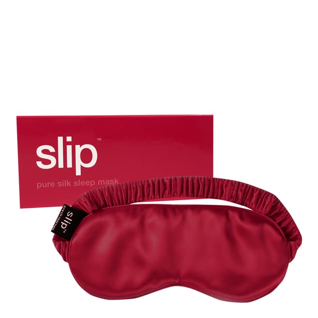 Slip Silk Sleep Mask, Red