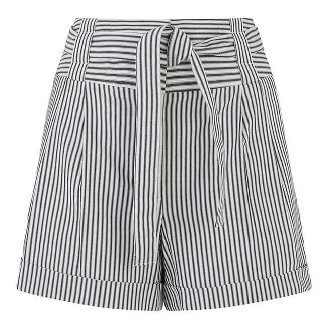 Oasis Multi Stripe Casual Shorts