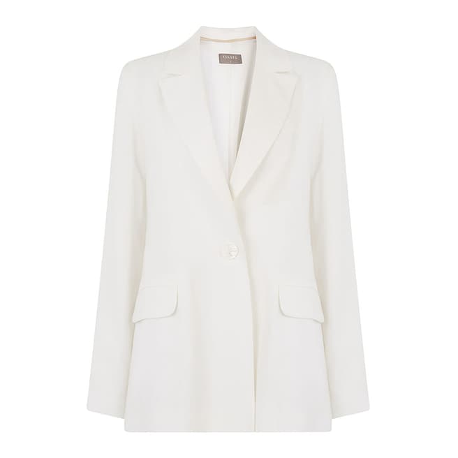 Oasis Off White Suit Jacket