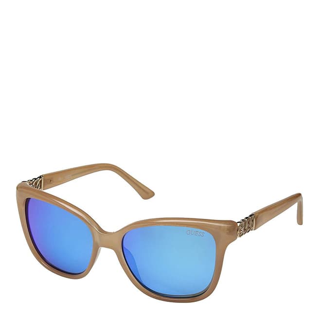 Guess Women's Brown/Blue Guess Sunglasses 56mm