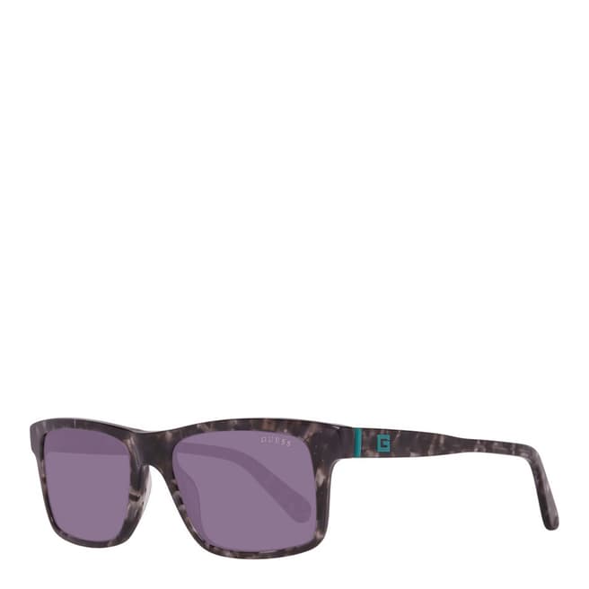Guess Women's Brown/Purple Guess Sunglasses 54mm