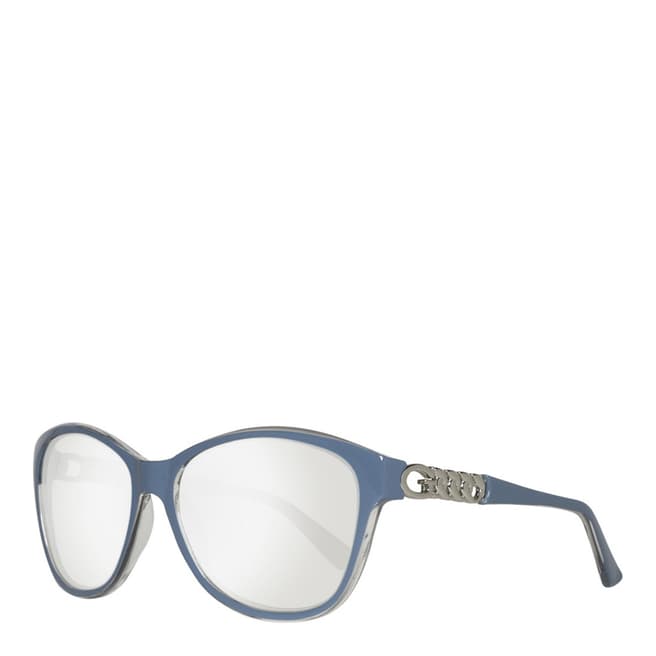Guess Women's Blue/Grey Guess Sunglasses 58mm