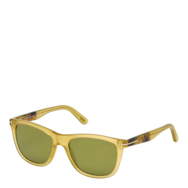 Tom Ford Men's Yellow/Green Sunglasses 54mm