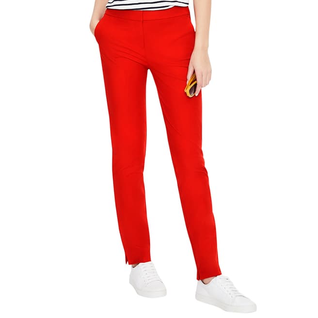 Boden Red Richmond Trousers