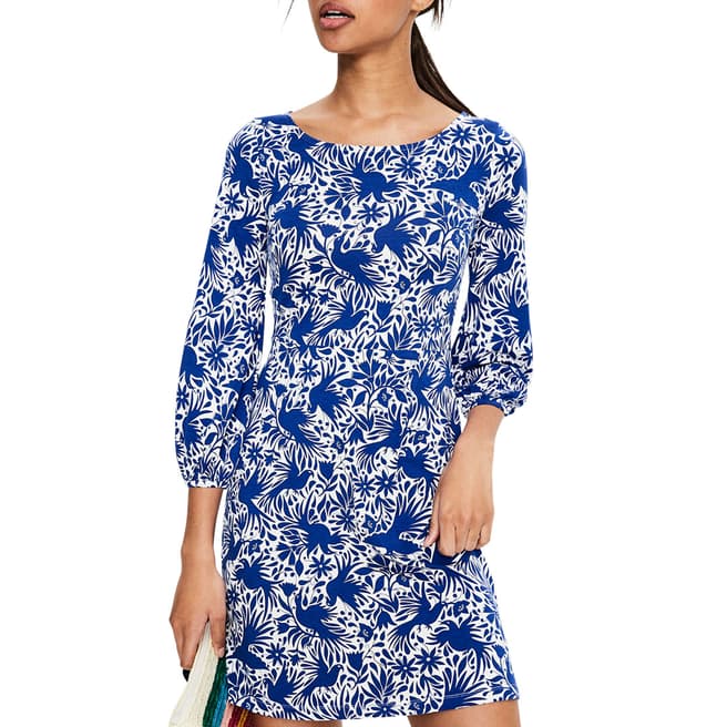 Boden Blue/White Lucie Jersey Tunic